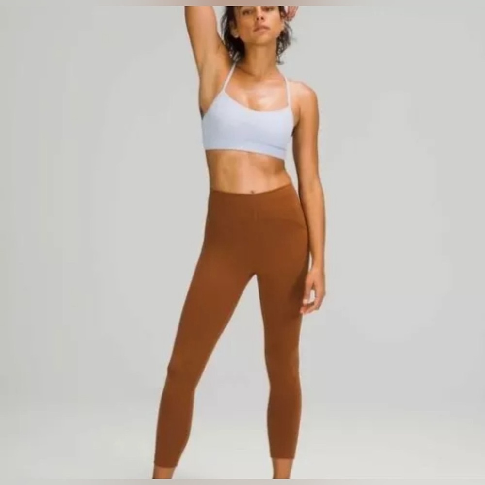 Lululemon Instill High-Rise Tight (Copper Brown) - Size 6
